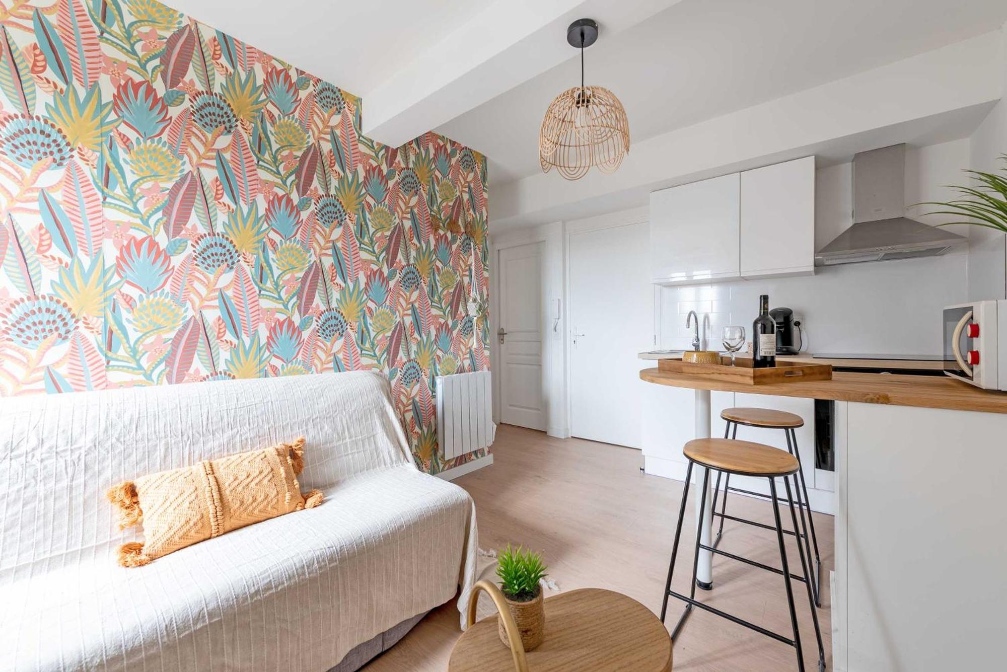 Le Tropical : T2 Renove Ambiance Cosy Et Coloree Mazamet Dış mekan fotoğraf